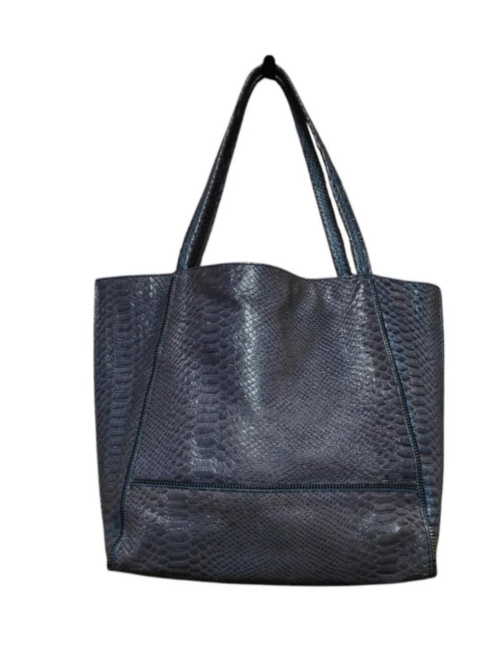Botkier New York Soho Python Embossed Leather Tote Bag - Picture 2 of 12